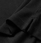 Burberry - Slim-Fit Cotton-Piqué Polo Shirt - Men - Black