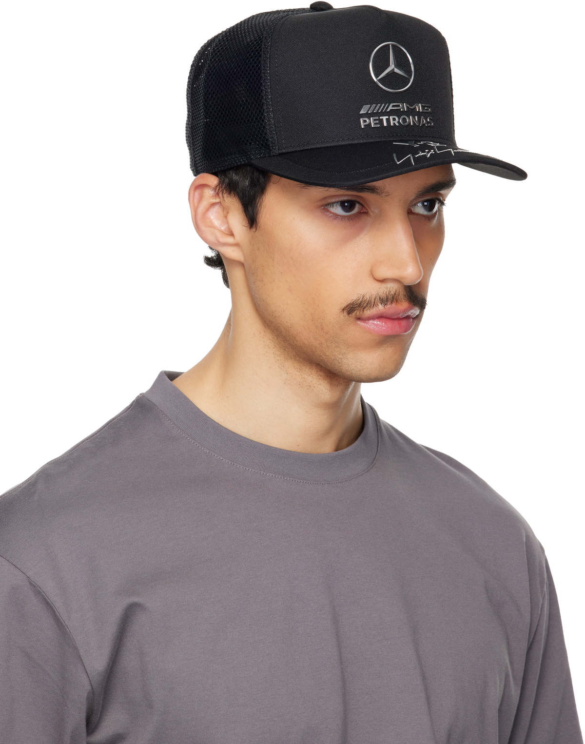 Y-3 Black Mercedes-AMG F1 Edition Trucker Cap