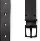 Maison Margiela - 2.5cm Black Leather Belt - Black