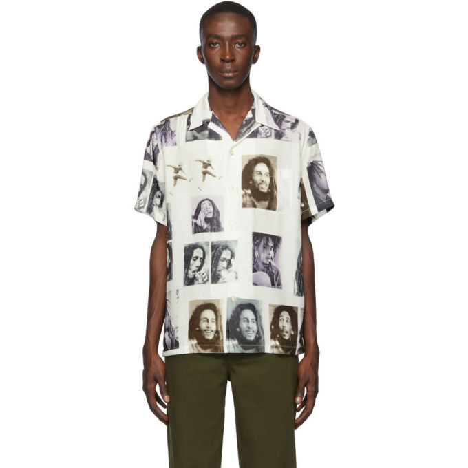 WACKO MARIA BOB MARLEY HAWAIIAN SHIRT-