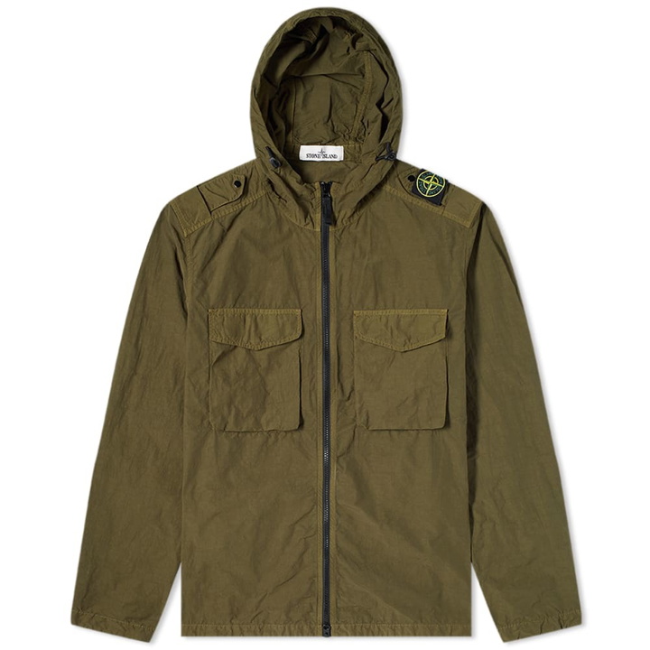 Photo: Stone Island Naslan Light Hooded Shirt Jacket