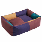 HAY Large Dog Bed in Burgundy/Green 