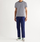ALEX MILL - Standard Striped Slub Cotton-Jersey T-Shirt - Blue