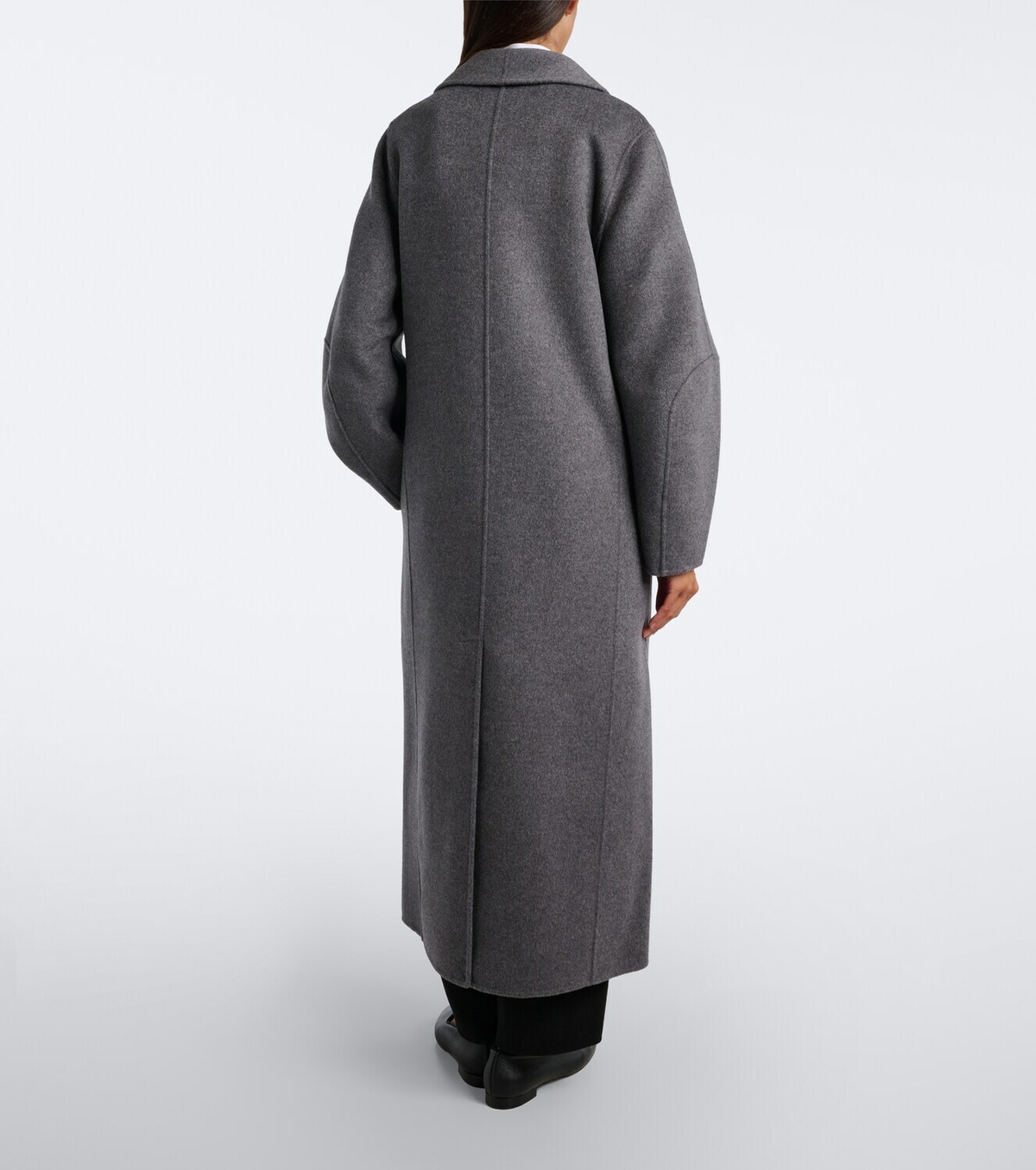 Lisa Yang Double-breasted wool and cashmere coat