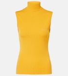 Loewe Double L ribbed-knit top