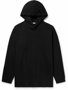 The Row - Essoni Cotton-Jersey Hoodie - Black