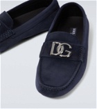 Dolce&Gabbana DG suede loafers