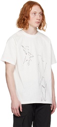 HELIOT EMIL White Formation T-Shirt