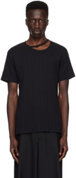 LGN Louis Gabriel Nouchi Black Cutout T-Shirt