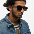 The Great Frog x Cutler and Gross 0425 Dagger Sunglasses in Tiger Eye Havana