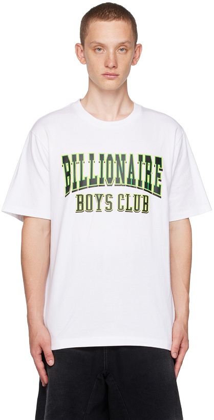 Photo: Billionaire Boys Club White Varsity T-Shirt