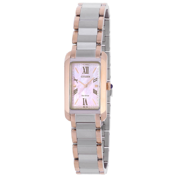 Photo: Citizen L Bianca Eco-Drive Mother of Pearl Dial Ladies Watch EW5624-54Y