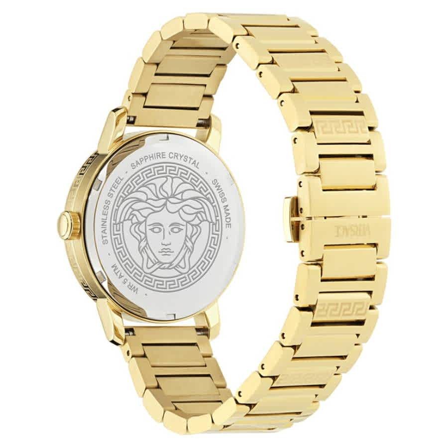 Versace V-Helix Quartz Black Dial Mens Watch VE9G00524