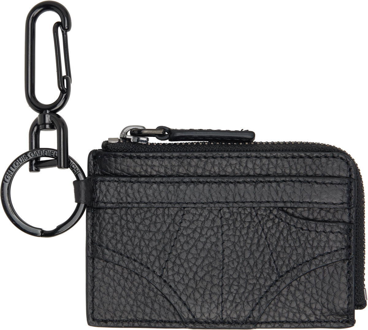 LGN Louis Gabriel Nouchi Black Brief Card Holder