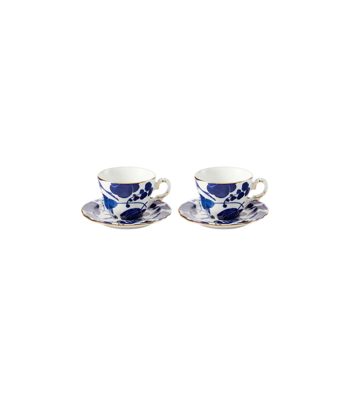 Photo: La DoubleJ Mama set of 2 floral porcelain teacups