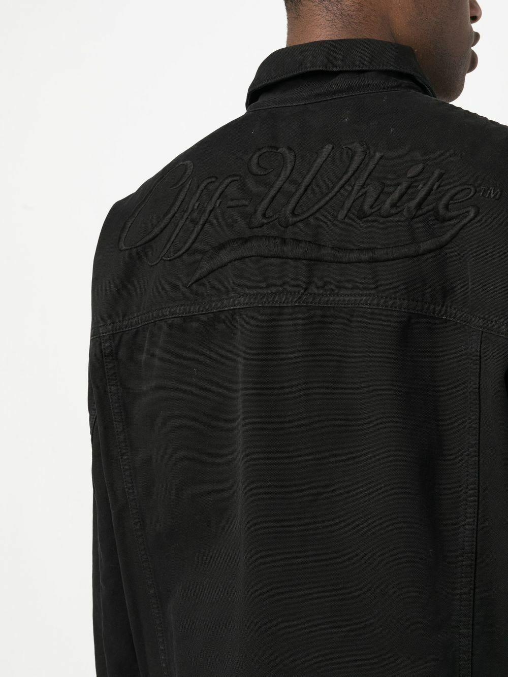OFF-WHITE - Denim Cotton Jacket Off-White