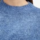 Holzweiler Women's Fure Fluffy Sweater in Blue