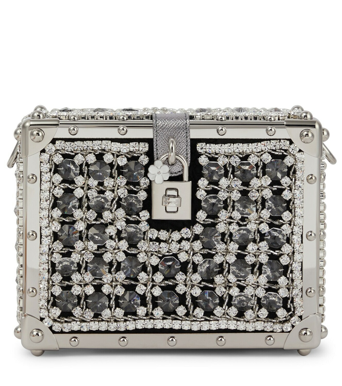 Dolce&Gabbana Dolce Box embellished shoulder bag Dolce & Gabbana
