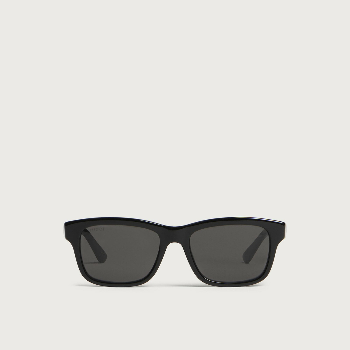 Gucci Men's GG2243S Lettering Sunglasses in Black/Grey