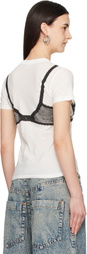 VAQUERA Off-White Bra T-shirt