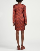 Manila Grace Womens Mini dress in Orange