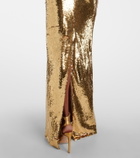 Monique Lhuillier Sequined gown