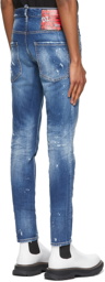 Dsquared2 Blue D2 Skater Jeans