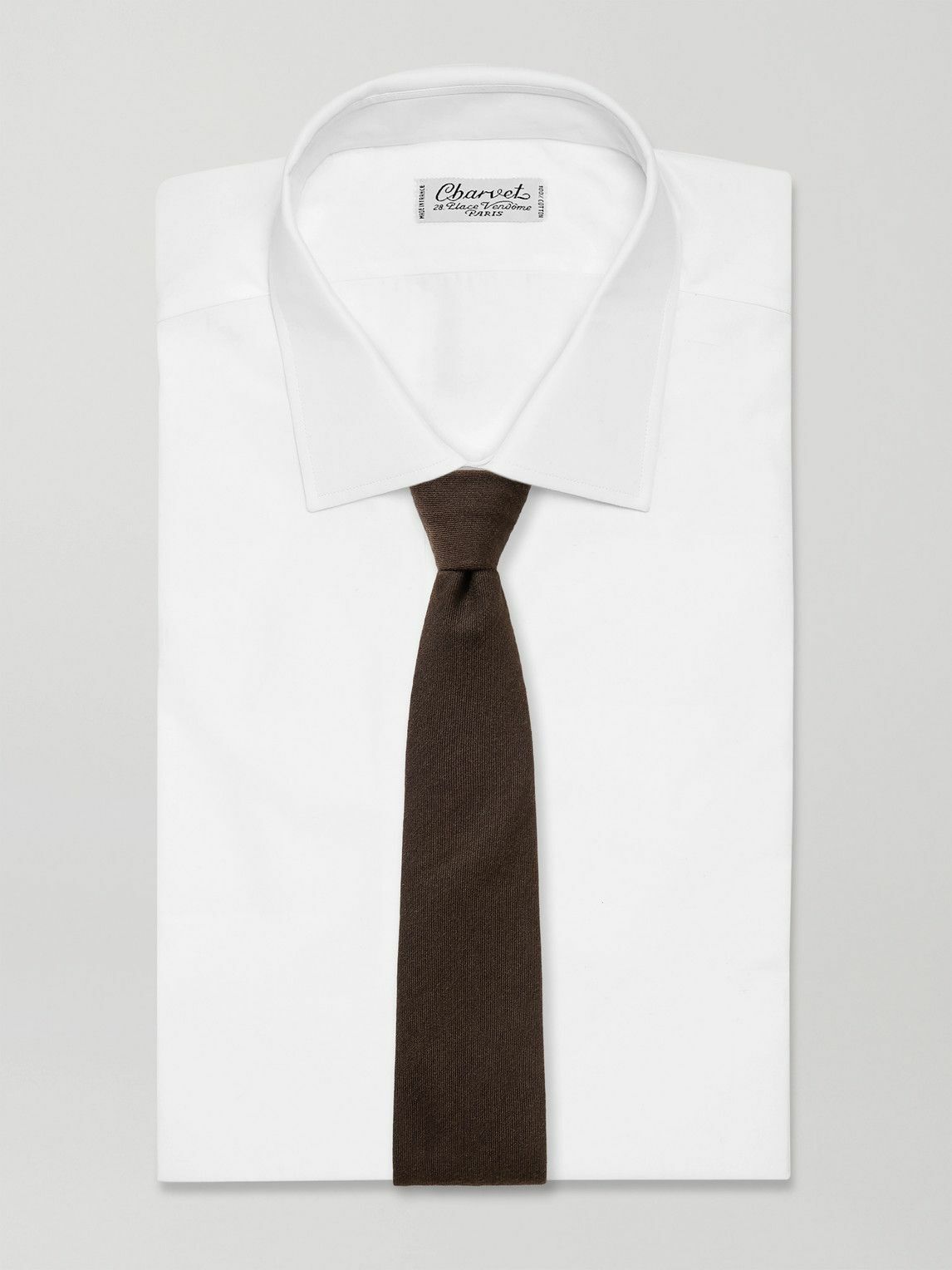 Mr P. - 8cm Wool and Silk-Blend Twill Tie