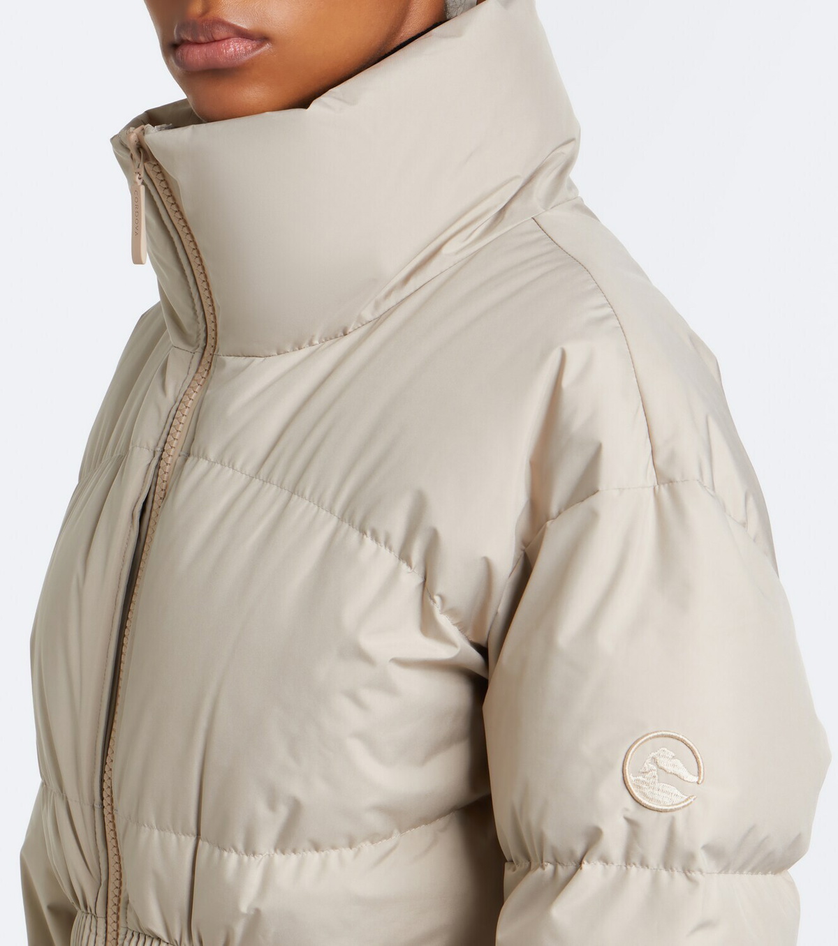 Cordova Fassa belted down ski suit