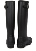 Hunter Original Tall Rubber Wellington Boots Black