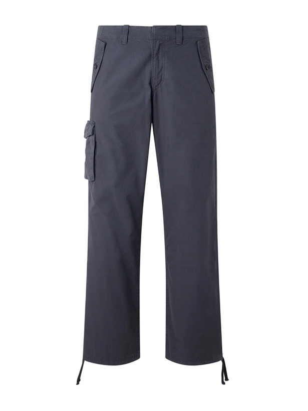 Photo: Jeanerica - Monti Straight-Leg Cotton Trousers - Gray