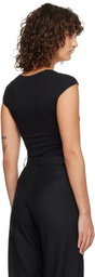 Beaufille Black Baes Bodysuit