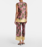 Alémais Faye floral cropped pants