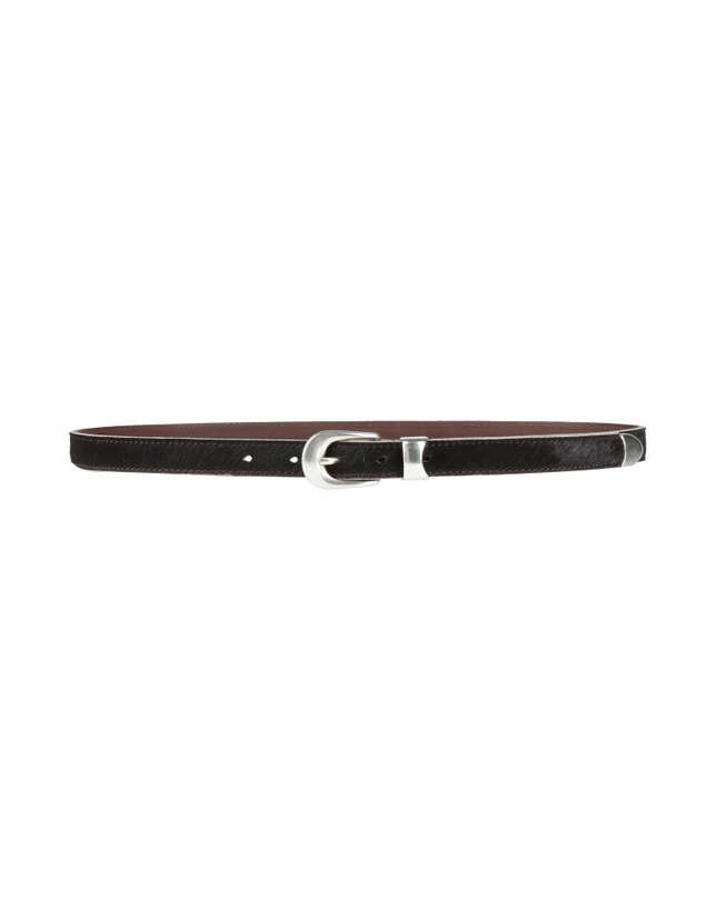 Photo: Our Legacy Womens Belt Dark in Brown