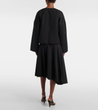 Fforme Fish oversized cotton jacket