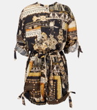 Marant Etoile Niely printed cotton romper