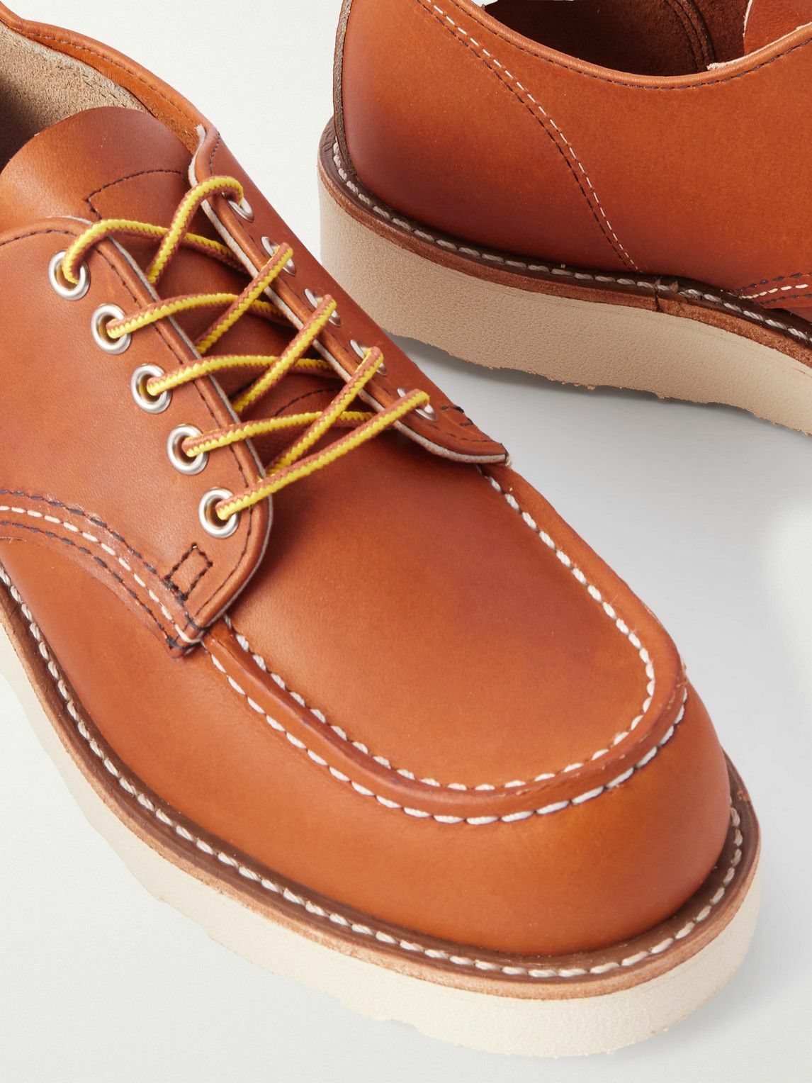 Red Wing Shoes - 8092 Moc Oxford Oiled-Leather Derby Shoes - Brown
