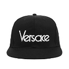 Versace Embroidered Logo Baseball Cap