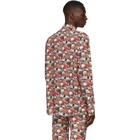 Paul Smith 50th Anniversary Multicolor Floral Tailored Shirt