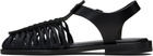 HEREU Black Alaro Sandals