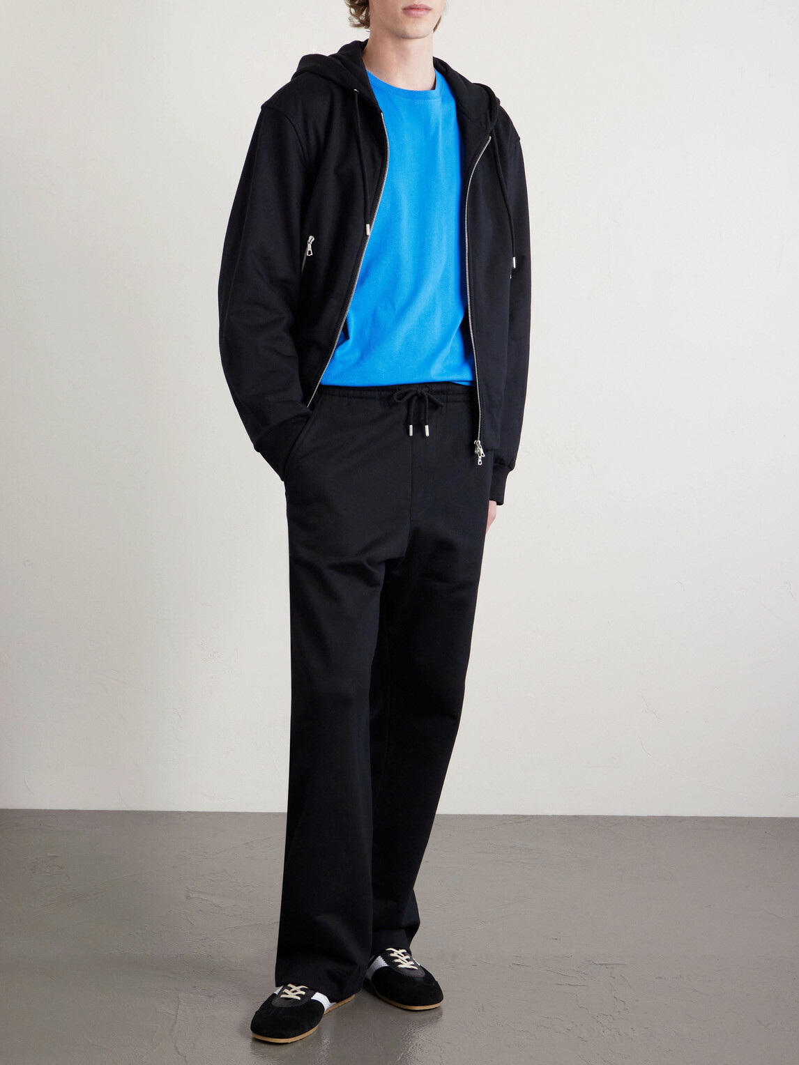 Dries Van Noten - Cotton-Jersey Sweatpants - Black