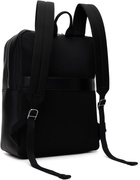 Lacoste Black Ossian Leather Backpack