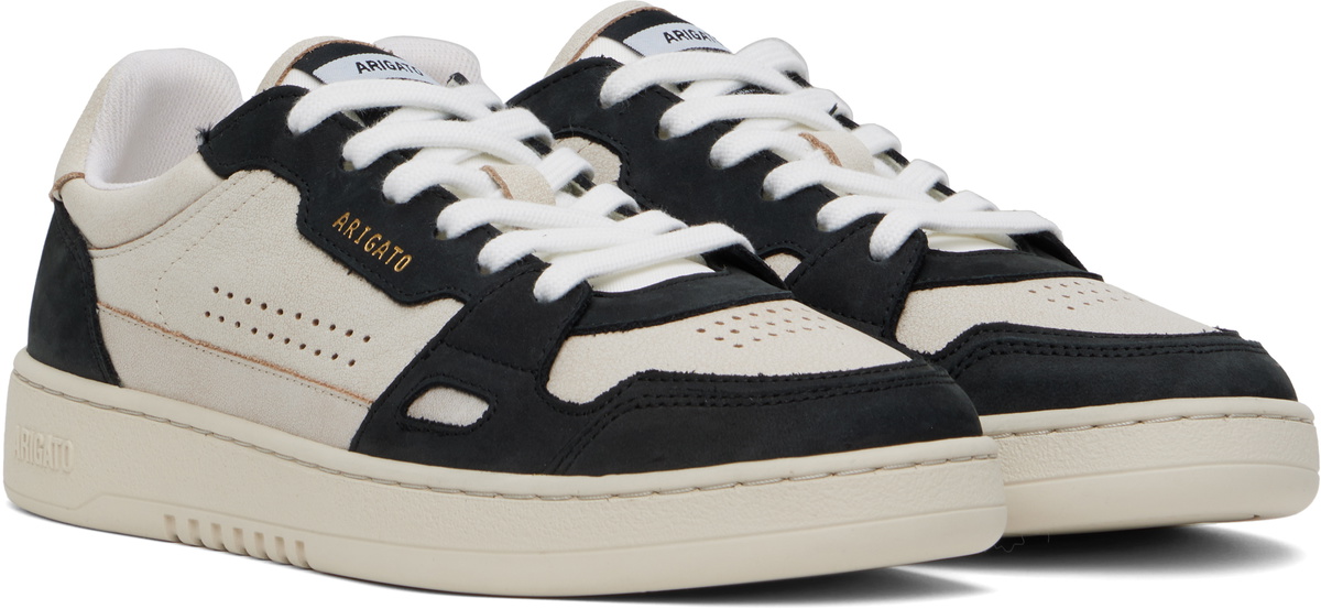 Axel Arigato Beige & Black Dice Lo Sneakers