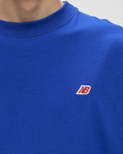 New Balance Made In Usa Core Long Sleeve Tee Blue - Mens - Longsleeves