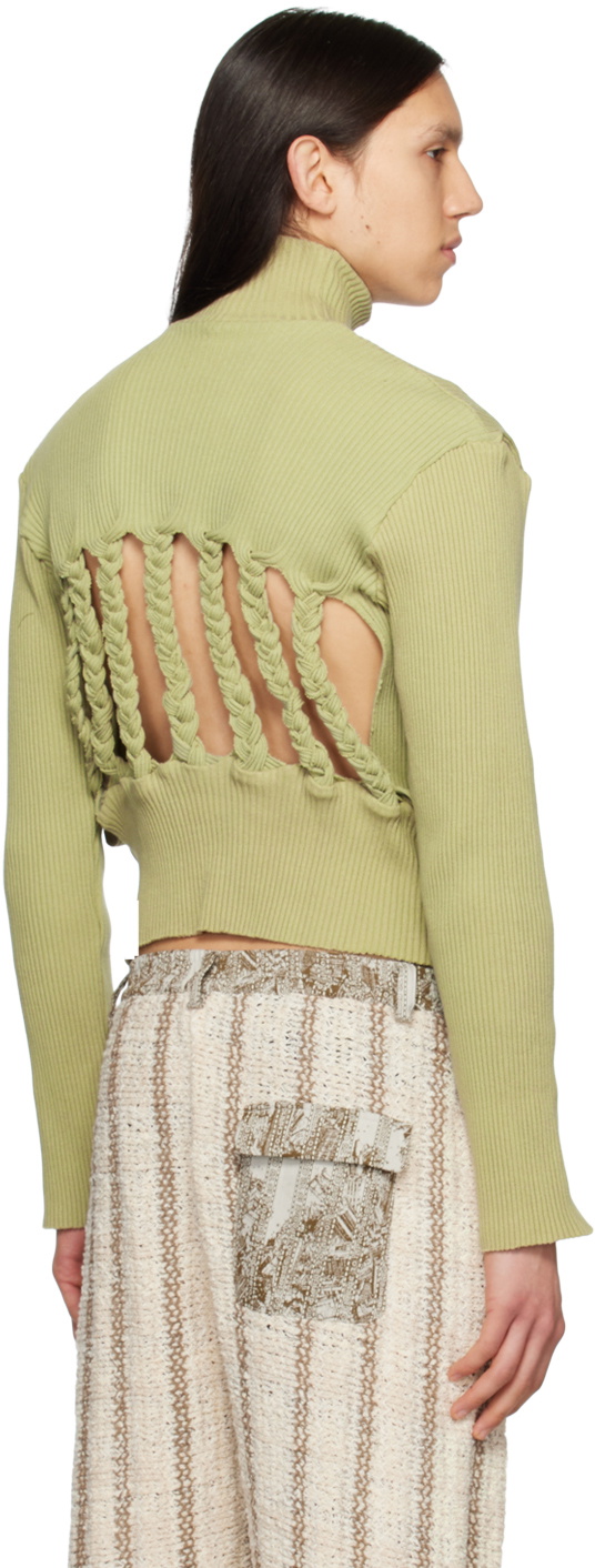 Solitude Studios SSENSE Exclusive Green Sweater