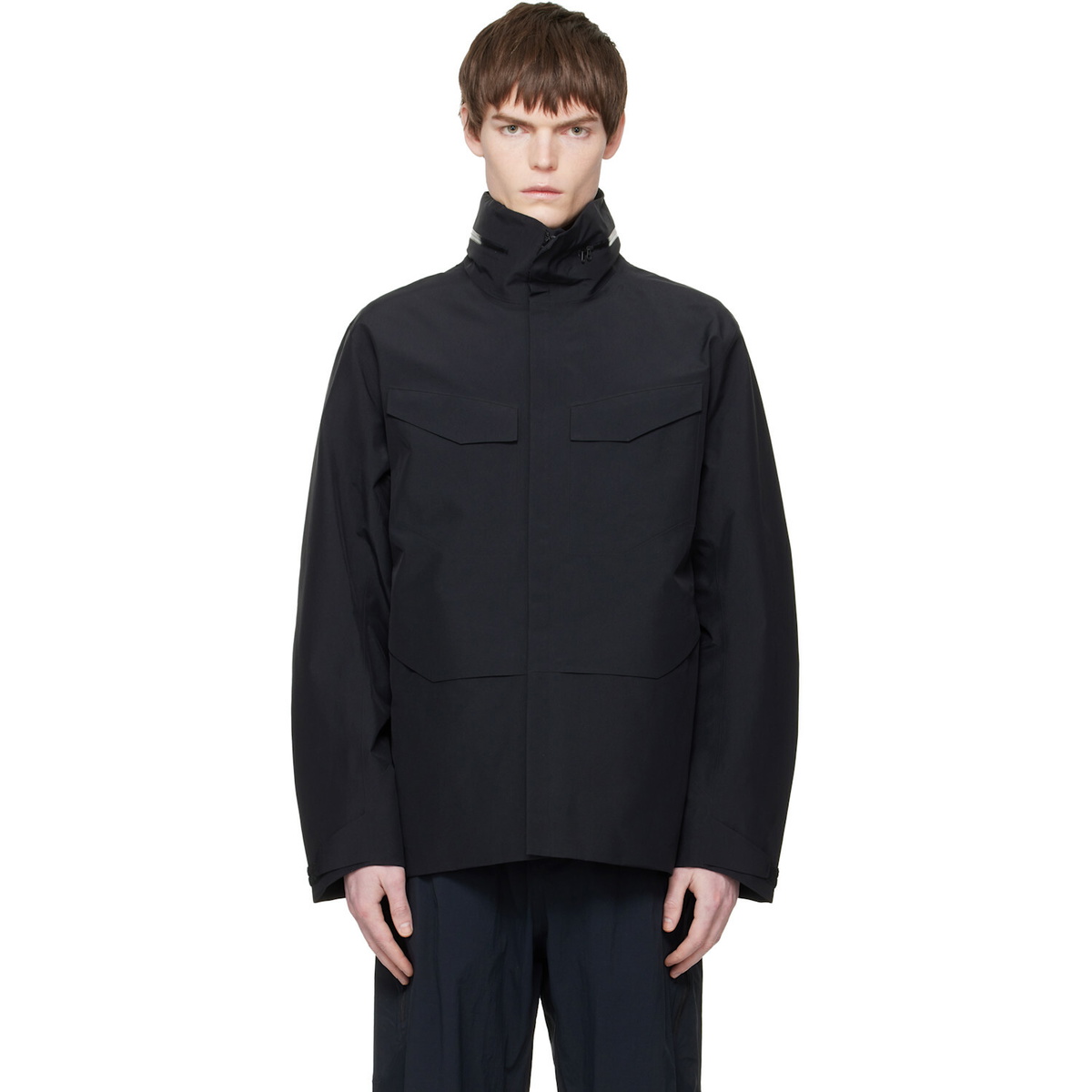 Veilance Black Field Jacket