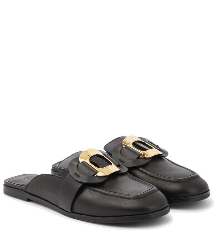 Photo: See By Chloe - Chany leather slippers