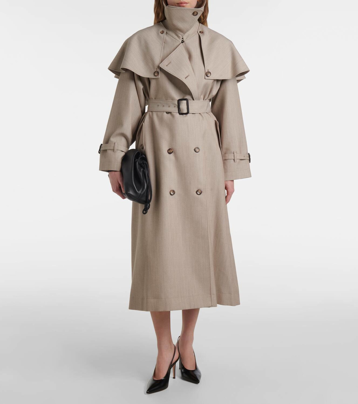 Altuzarra Billie virgin wool trench coat Altuzarra