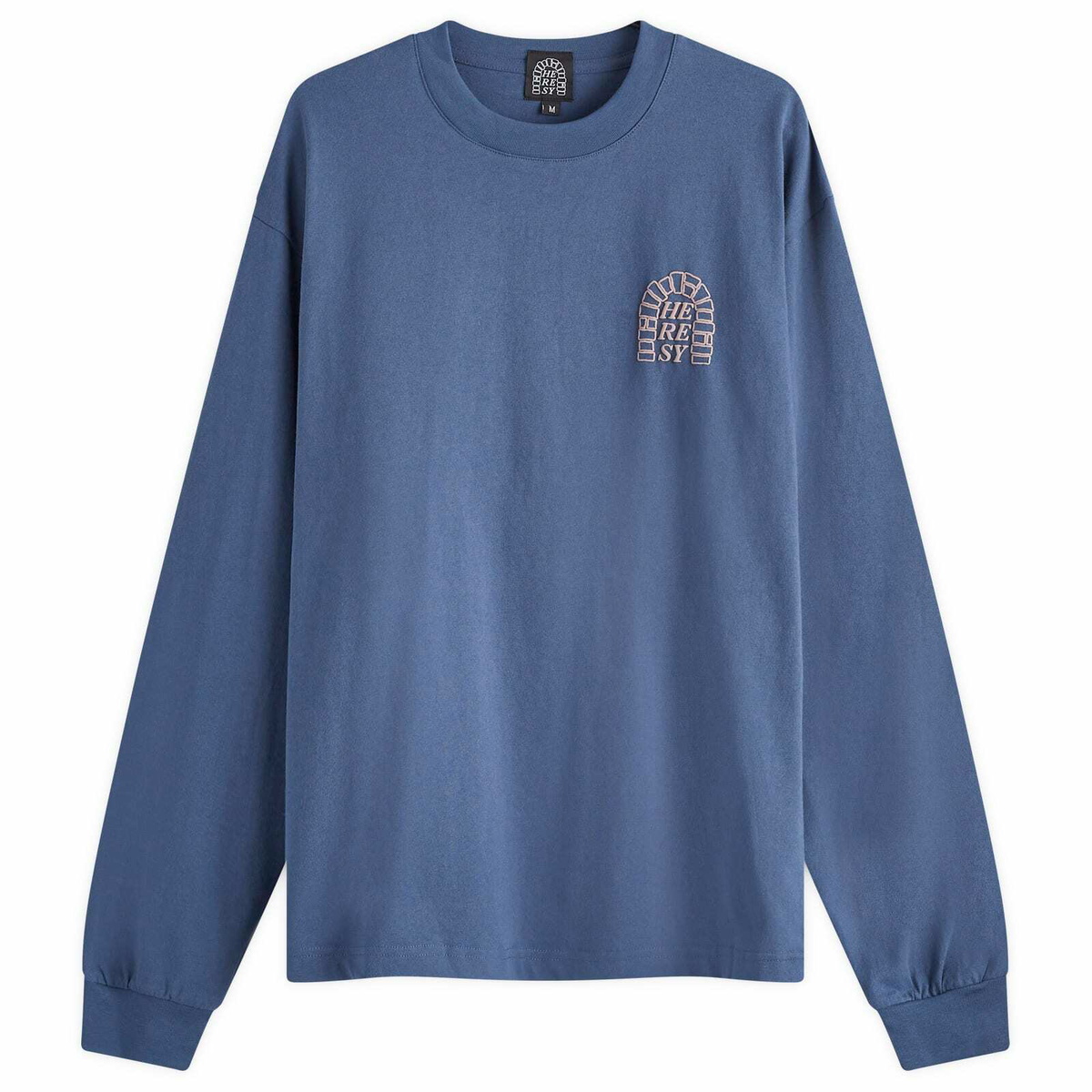 Heresy Men's Arch Logo Long Sleeve T-Shirt in Navy