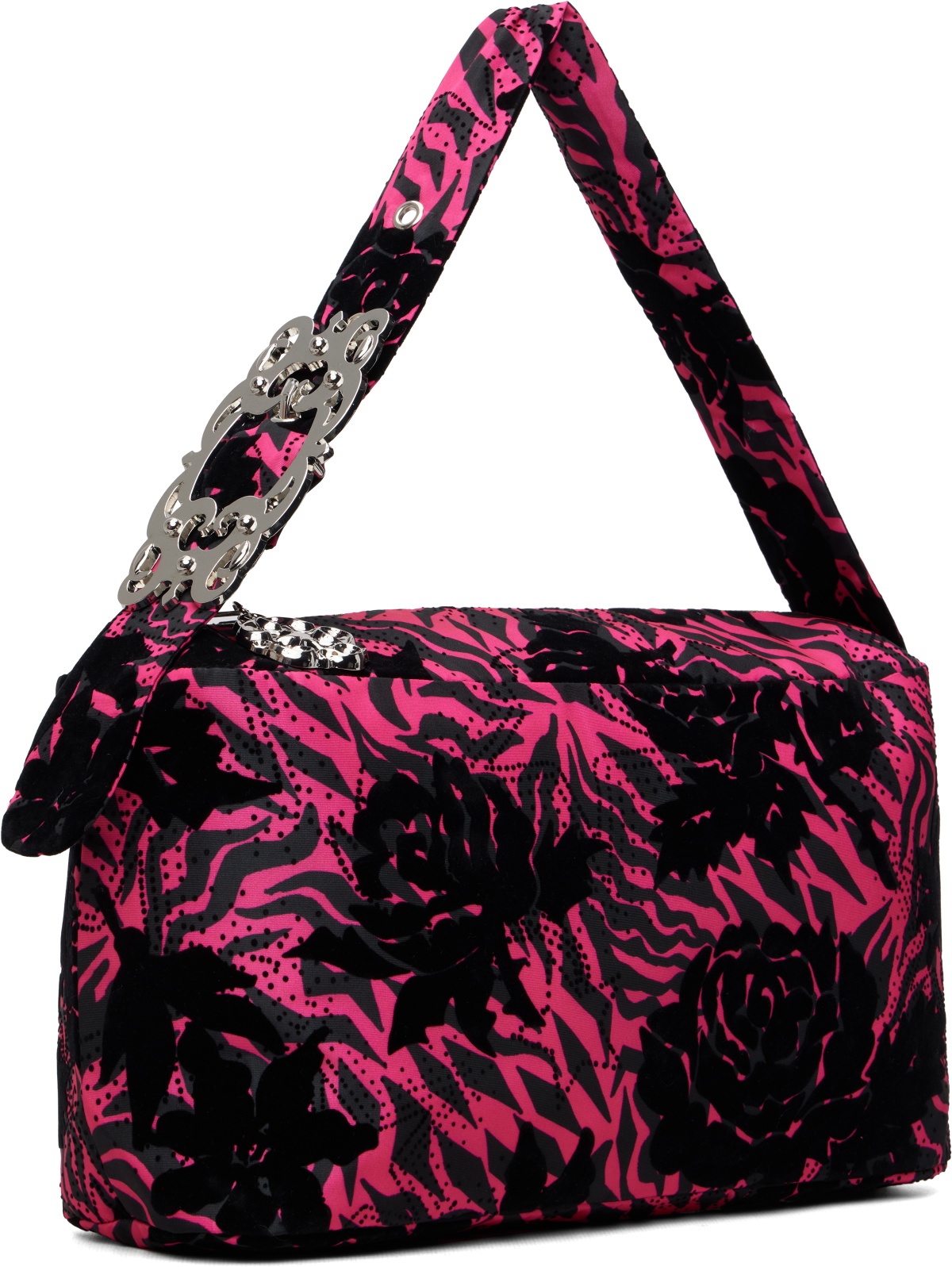 Chopova Lowena Pink Tigey Taffeta Bag